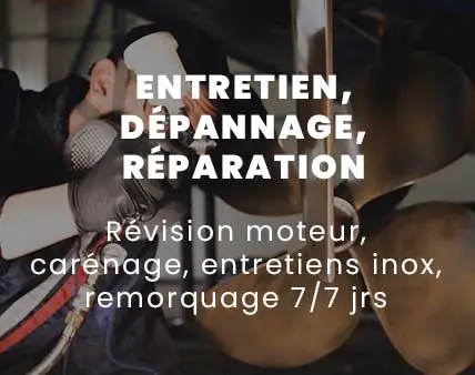 Entretien, dépannage, réparation de bateaux dans le Var aux Issambres